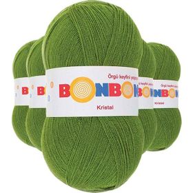 Bonbon 98235 Çam Yeşili 5 Adet Kristal El Örgü Lif İpi