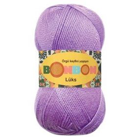 Bonbon 98275 Lila Lüks Patik İpi Yünü
