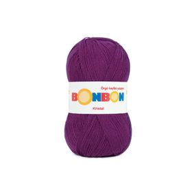 Bonbon 98287 Mürdüm Kristal Örgü Lif İpi