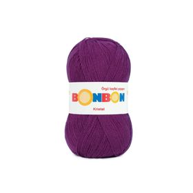 Bonbon 98287 Mürdüm Kristal Örgü Lif İpi