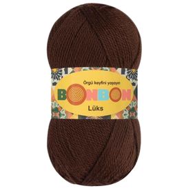Bonbon 98297 Kahve Lüks Patik İpi Yünü