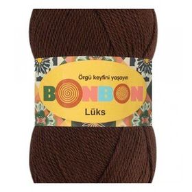 Bonbon 98297 Kahve Lüks Patik İpi Yünü