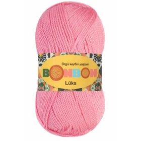 Bonbon 98298 Koyu Pembe Lüks Patik İpi Yünü