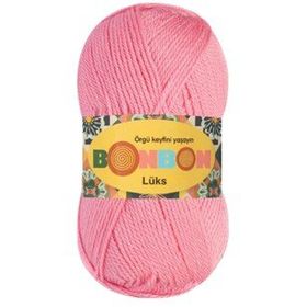 Bonbon 98298 Koyu Pembe Lüks Patik İpi Yünü
