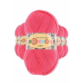 Bonbon 98299 Mercan 5 Adet Lüks Patik İpi Yünü