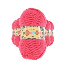 Bonbon 98299 Mercan 5 Adet Lüks Patik İpi Yünü
