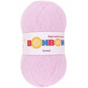 Bonbon 98332 Açık Lila Kristal El Örgü Lif İpi