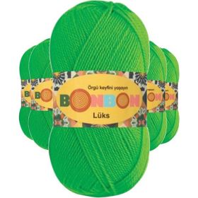Bonbon 98395 Neon 5 Adet Lüks Patik İpi Yünü