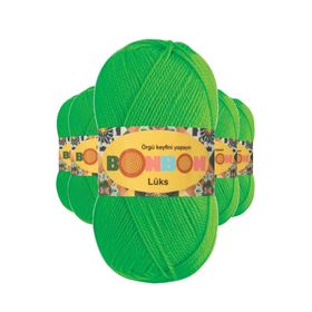 Bonbon 98395 Neon 5 Adet Lüks Patik İpi Yünü