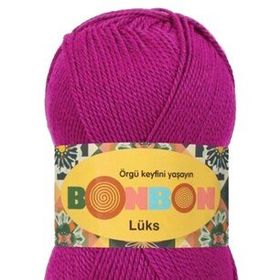 Bonbon 98403 Fuşya Lüks Patik İpi Yünü