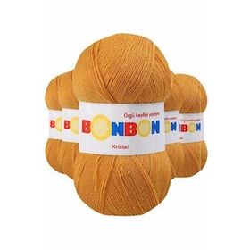 Bonbon 98415 Hardal Örgü İpi