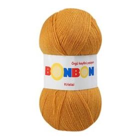 Bonbon 98415 Hardal Örgü İpi