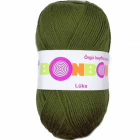 Bonbon 98686 Haki Lüks Örgü Patik İpi