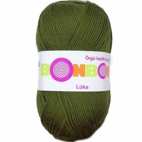 Bonbon 98686 Haki Lüks Örgü Patik İpi