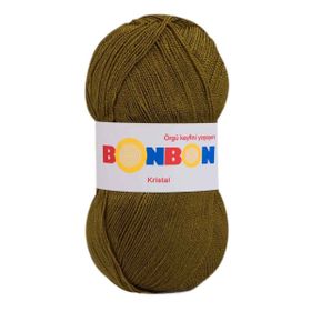 Bonbon 98687 Kristal Kına Yeşili Örgü İpi