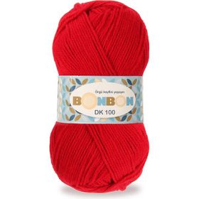 Bonbon Kristal 98211 Alev Kırmızı Örgü İpi