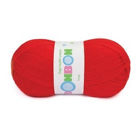 Bonbon Kristal 98211 Alev Kırmızı Örgü İpi