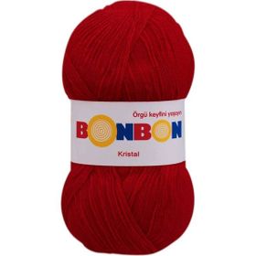 Bonbon Kristal 98211 Alev Kırmızı Örgü İpi