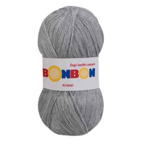 Bonbon Kristal 98233 Açık Gri Örgü İpi