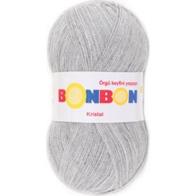 Bonbon Kristal 98233 Açık Gri Örgü İpi