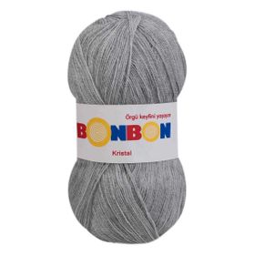 Bonbon Kristal 98233 Açık Gri Örgü İpi