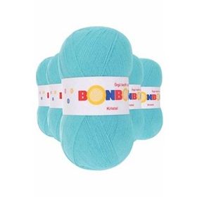 Bonbon Kristal 98238 Turkuaz Örgü İpi