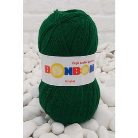 Bonbon Kristal 98596 Koyu Yeşil Örgü İpi
