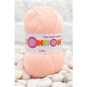 Bonbon Lüks 98335 Açık Pembe Örgü İpi