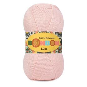 Bonbon Lüks 98335 Açık Pembe Örgü İpi