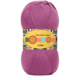 Bonbon Lüks 98402 Fuşya Örgü İpi