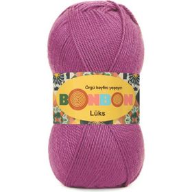 Bonbon Lüks 98402 Fuşya Örgü İpi