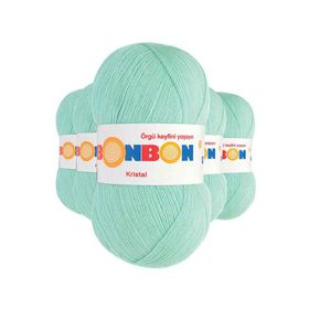 Bonbon Su Yeşili 98329 5 Adet Kristal El Örgü Lif İpi