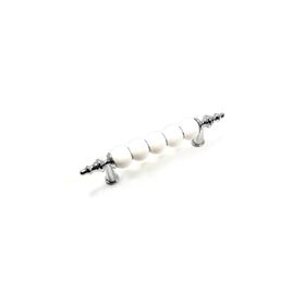 Boncuk 160 mm Porselen Görünümlü Krom Mobilya Kulbu