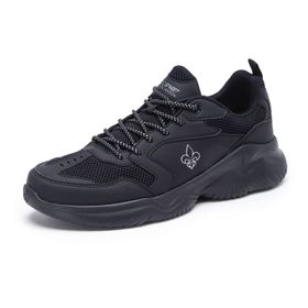 Bond Street BSE0675 Siyah - Beyaz Erkek Sneaker Ayakkabı
