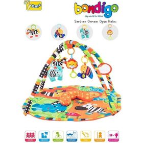 Bondigo BP2014 65x60 cm Serüven Ormanı Oyun Halısı Halısı
