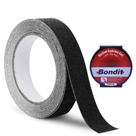 Bondit 25 mm x 5 m Siyah Merdiven Zemin Kaydırmaz Kaymaz Bant
