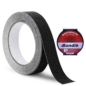Bondit 25 mm x 5 m Siyah Merdiven Zemin Kaydırmaz Kaymaz Bant