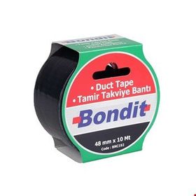 Bondit 48 mm x 10 m Siyah Takviye Tamir Bandı