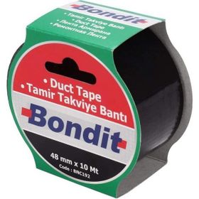 Bondit 48 mm x 10 m Siyah Takviye Tamir Bandı