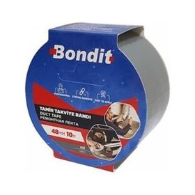 Bondit 48 mm x 10 m Siyah Takviye Tamir Bandı