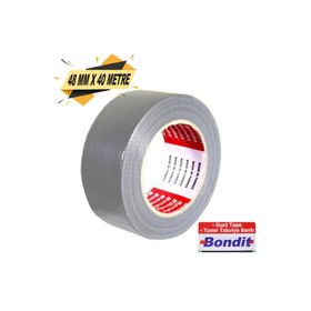 Bondit 48 mm x 40 m Duct Tape Gri Çok Amaçlı Tamir Bandı