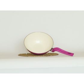 Bonera 24 cm Fuşya Wok Tava