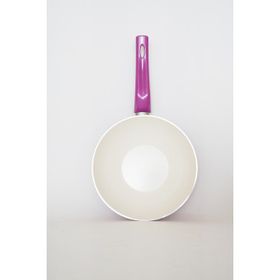 Bonera 24 cm Fuşya Wok Tava