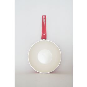 Bonera 24 cm Gül Kurusu Wok Tava