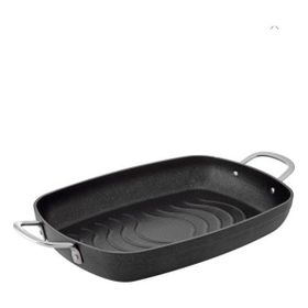 Bonera 35x25 cm Granit Çift Kulplu Balık Tepsisi