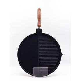 Bonera Çok Amaçlı 32 cm Döküm Grill Tava
