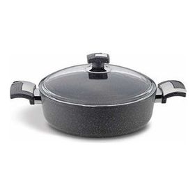 Bonera GRNT1044 30 cm Granit Kısa Basık Karnıyarık Tencere