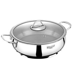 Bonera Omega Metal 28 Cm Basık Tencere