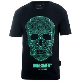 Bonesmen 21. Yüz Yıl Yuvarlak Yaka T-shirt