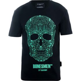 Bonesmen 21. Yüz Yıl Yuvarlak Yaka T-shirt